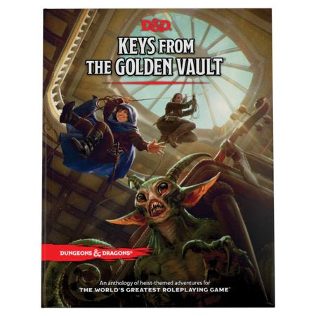 Keys From the Golden Vault (Dungeons & Dragons Adventure Book) - The Comic Construct