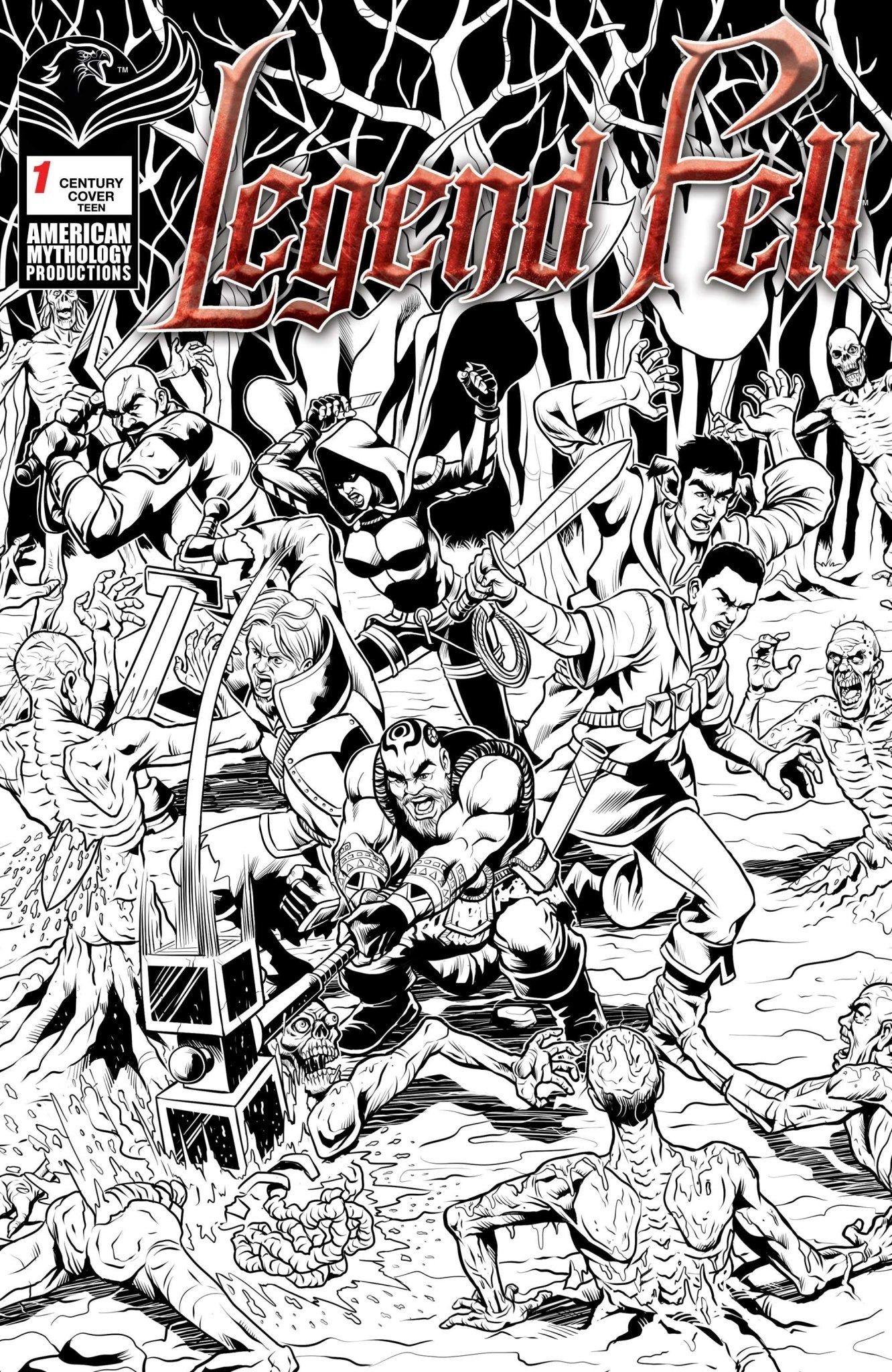 LEGEND FELL #1 1/100 LTD ED CENTURY CVR, IN STORES: 02/22/2023 - The Comic Construct