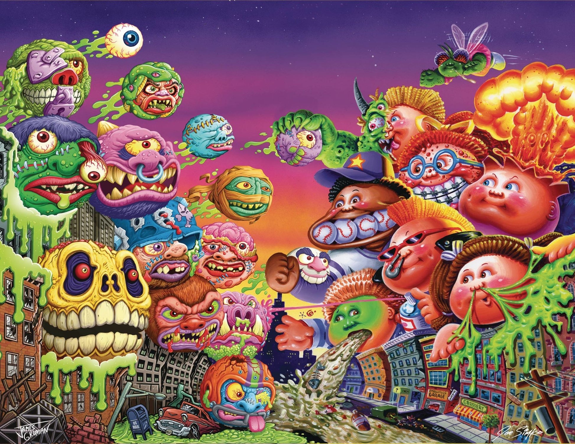 MADBALLS VS GARBAGE PAIL KIDS #1 CVR H 1:30 - The Comic Construct