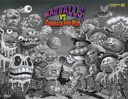 MADBALLS VS GARBAGE PAIL KIDS #1 CVR N 10 COPY FOC INCV SIMK - The Comic Construct