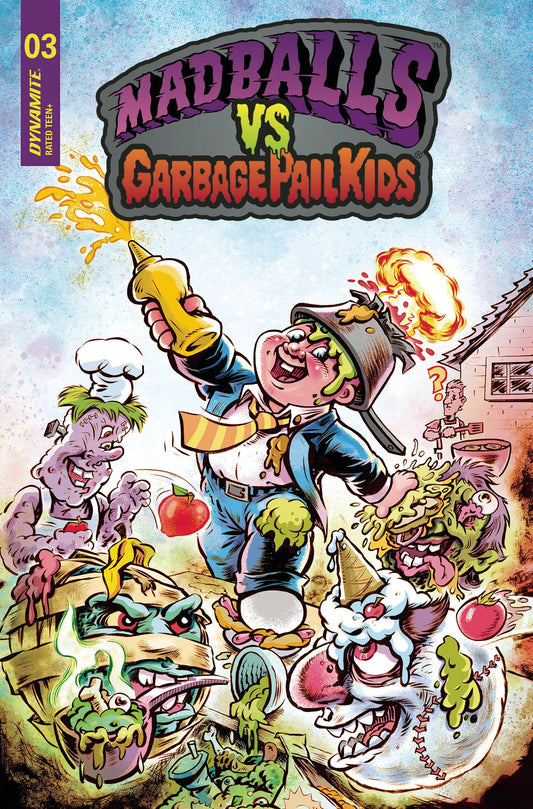 MADBALLS VS GARBAGE PAIL KIDS #3 CVR B CROSBY - The Comic Construct