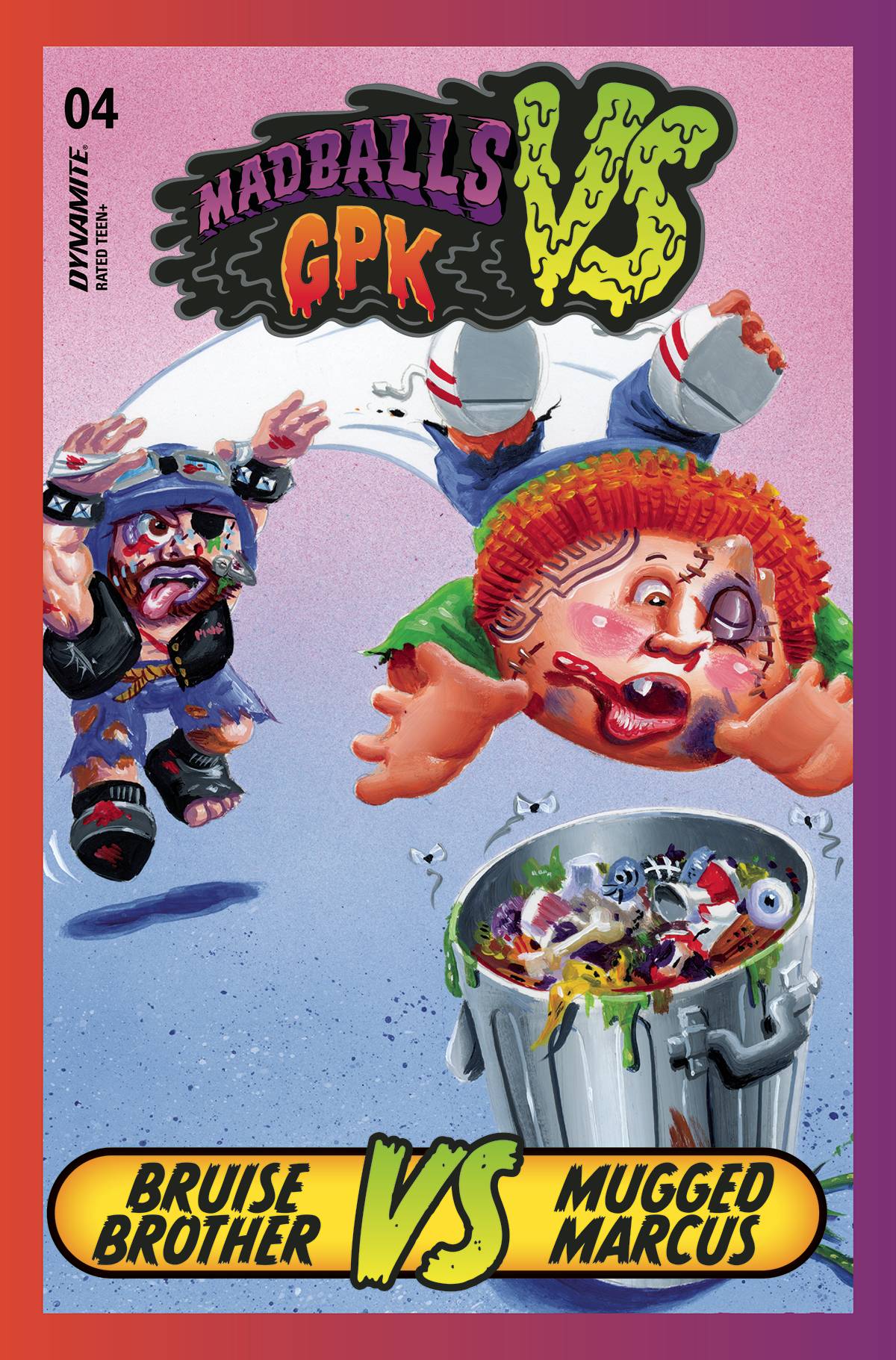 MADBALLS VS GARBAGE PAIL KIDS #4 CVR B CROSBY - The Comic Construct