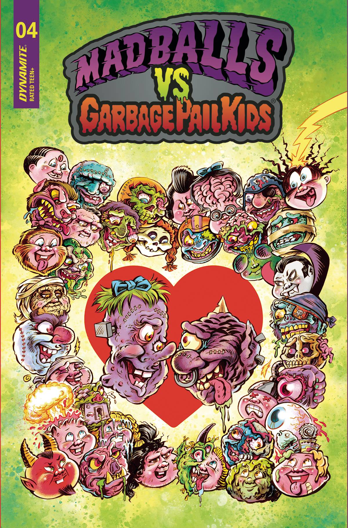 MADBALLS VS GARBAGE PAIL KIDS #4 CVR B CROSBY - The Comic Construct