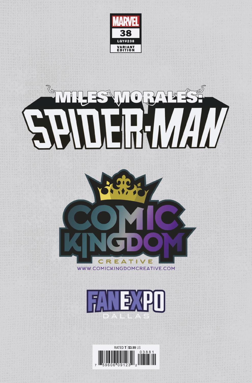 MILES MORALES #38 BJORN BARENDS DALLAS FAN EXPO EXCLUSIVE LTD 1000 - The Comic Construct