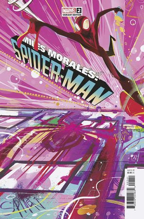 MILES MORALES: SPIDER-MAN 2 BALDARI GRAFFITI VARIANT - The Comic Construct