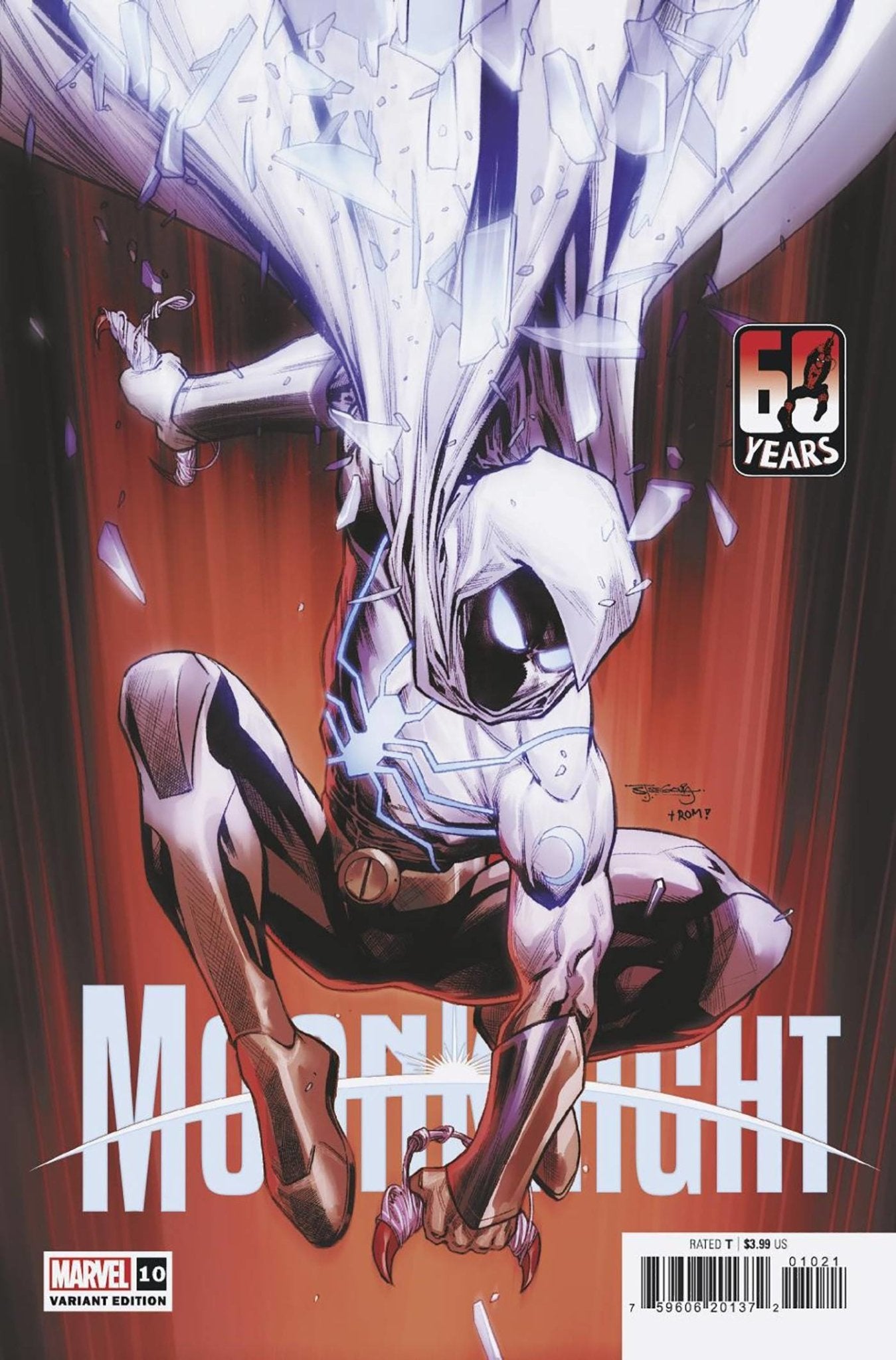 MOON KNIGHT #10 SEGOVIA SPIDER-MAN VAR - The Comic Construct