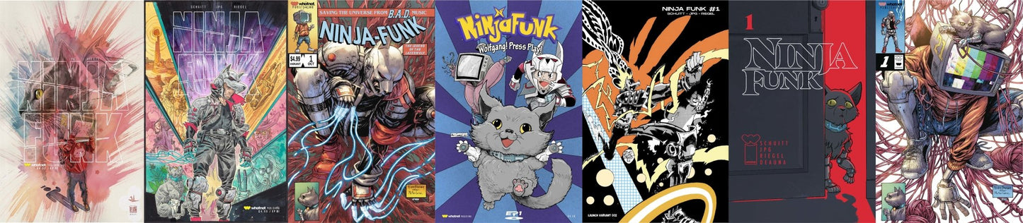 NINJA FUNK #1 ALL COVERS - The Comic Construct