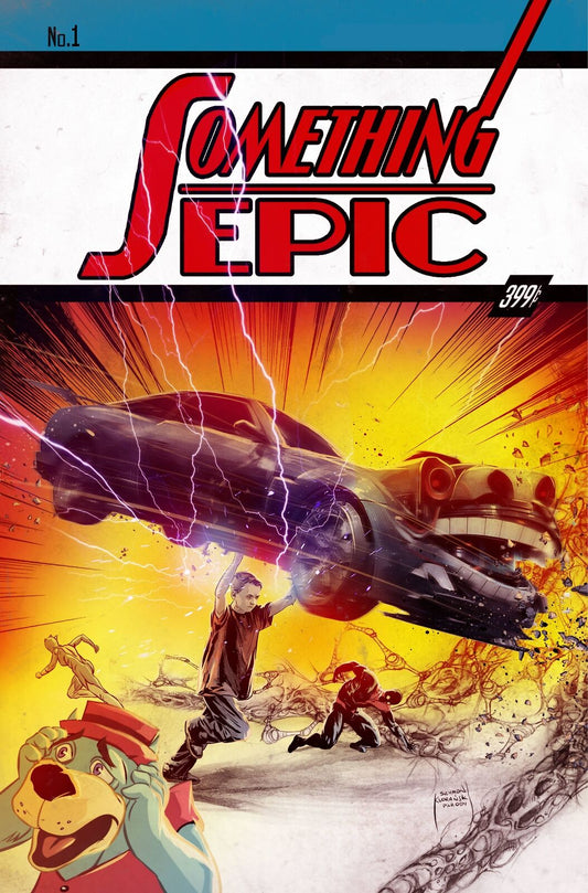 SOMETHING EPIC #1 2ND PTG CVR A - The Comic Construct