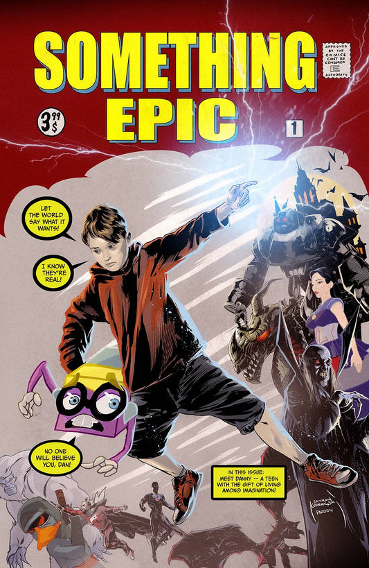 SOMETHING EPIC #1 CVR D KUDRANSKI - The Comic Construct