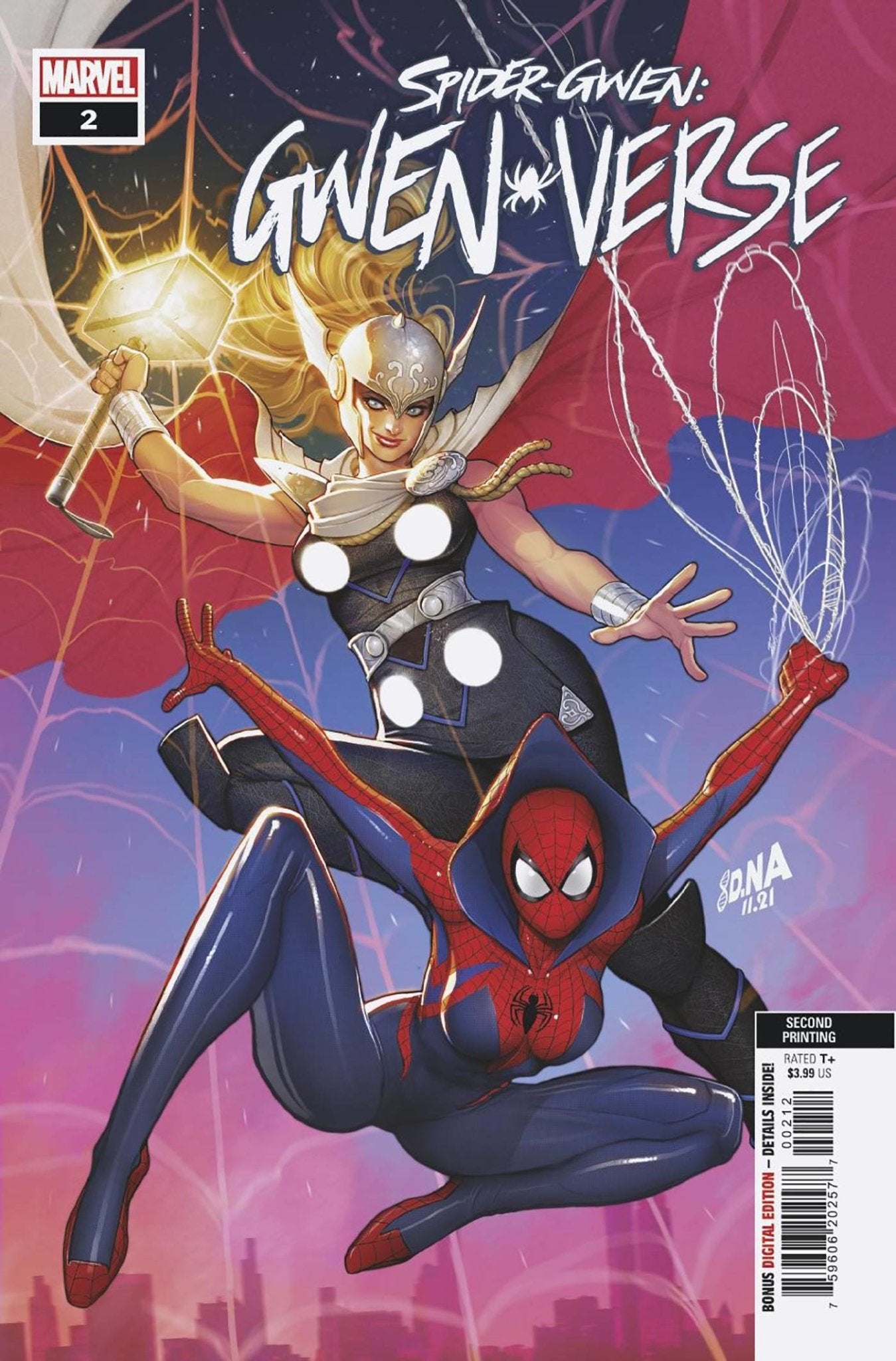 SPIDER-GWEN GWENVERSE #2 2ND PTG NAKAYAMA VAR - The Comic Construct