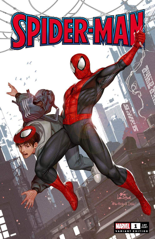 SPIDER-MAN 1 - INHYUK LEE COVER - The Comic Construct