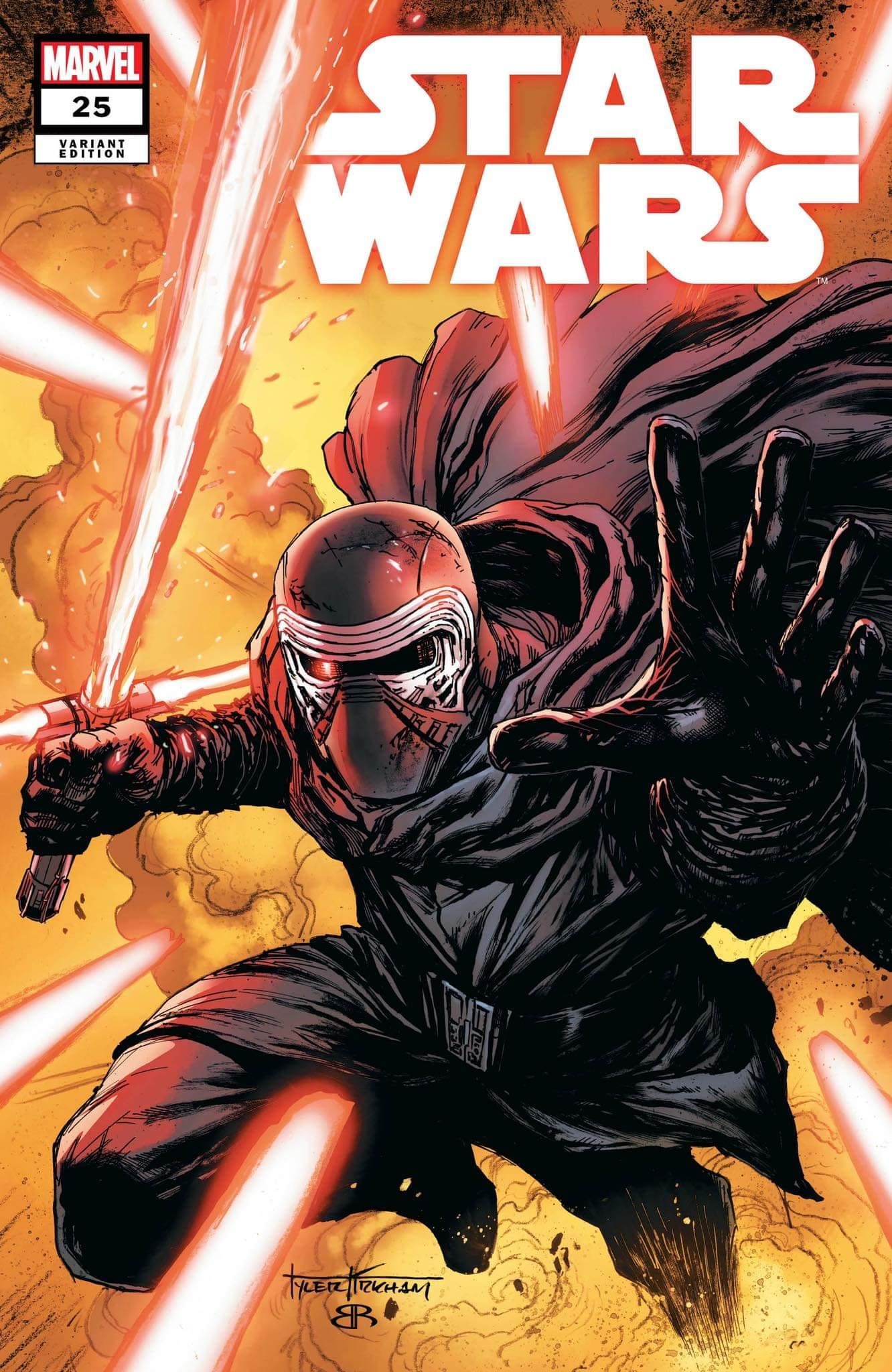 STAR WARS #25 - TYLER KIRKHAM EXCLUSIVE COVER - The Comic Construct