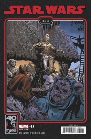 STAR WARS #35 SPROUSE RETURN OF THE JEDI 40TH ANNIV VAR - The Comic Construct
