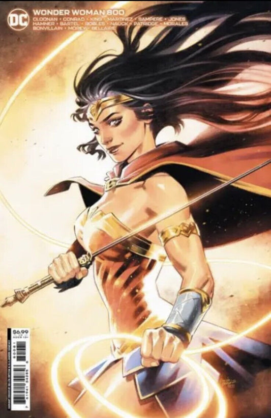 WONDER WOMAN #800 CVR E BELEN ORTEGA CARD STOCK VAR - The Comic Construct